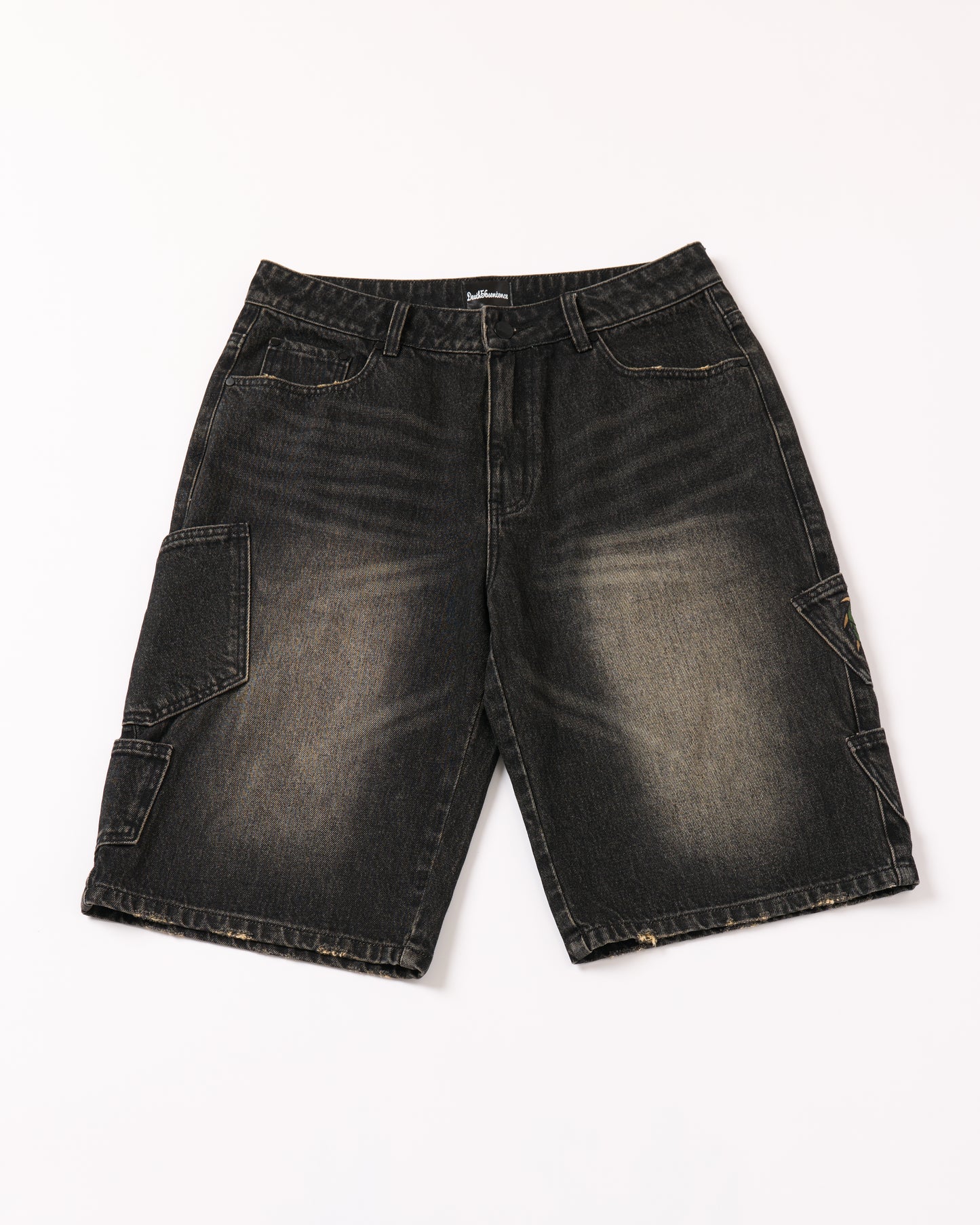 “Dragon” embroidery jorts PREORDER