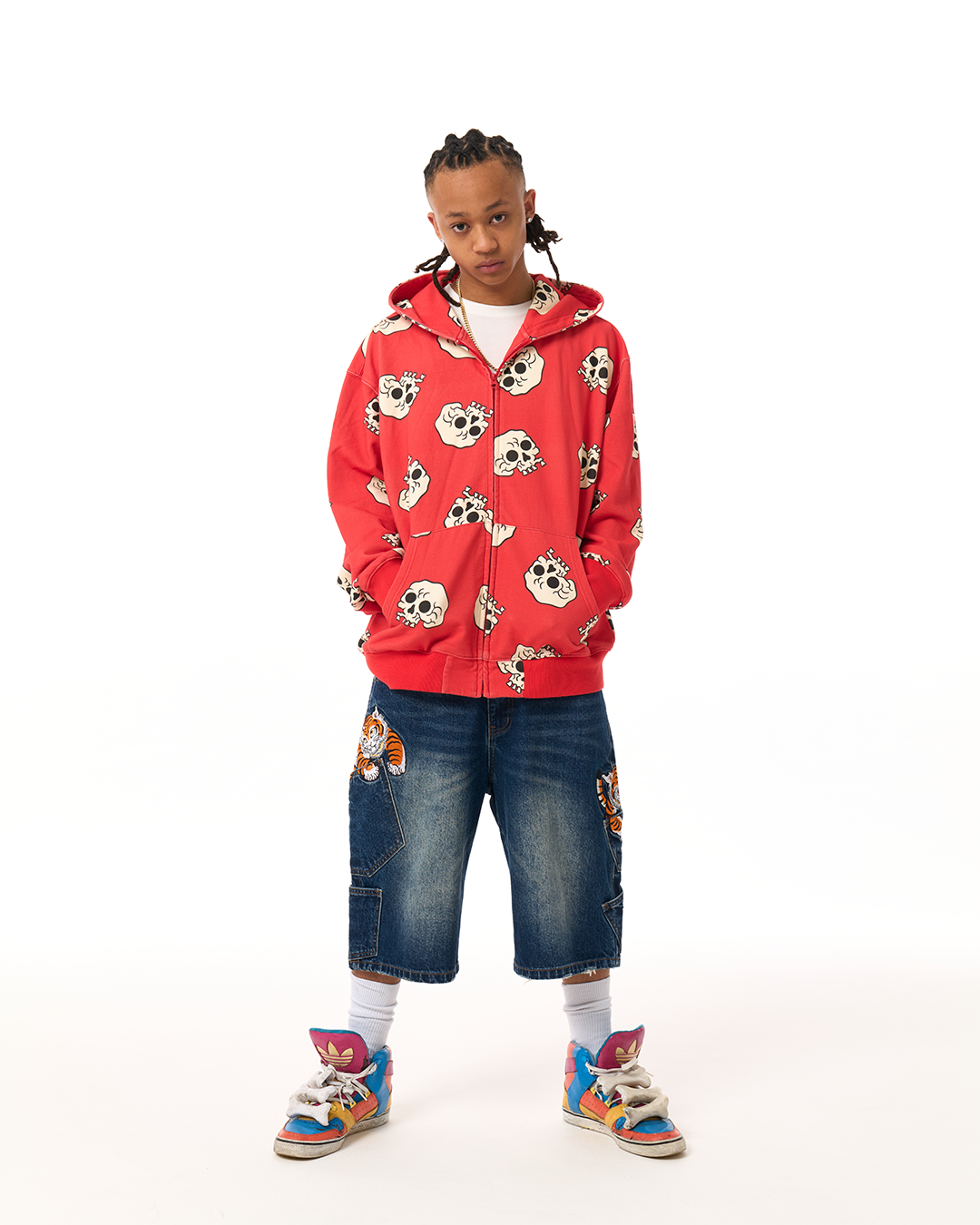 “Skull hoodie”